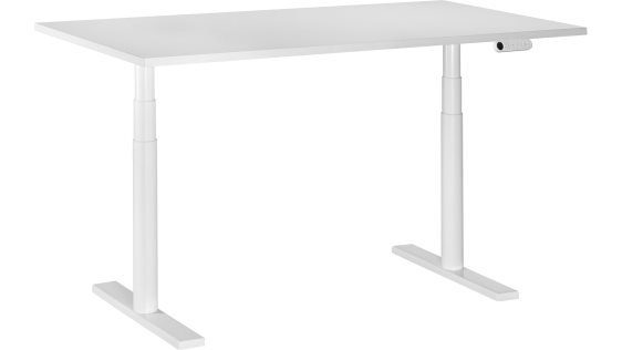 Výškovo nastaviteľný stôl AlzaErgo Table ET1 Ionic biely