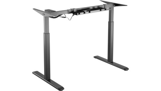 Výškovo nastaviteľný stôl AlzaErgo Table ET2 čierny