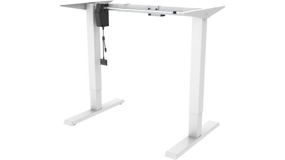 Výškovo nastaviteľný stôl AlzaErgo Table ET2.1 biely