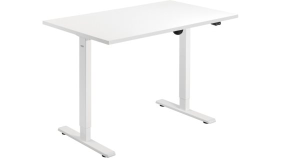 Výškovo nastaviteľný stôl AlzaErgo Table ET2.1 Essential biely