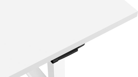 Výškovo nastaviteľný stôl AlzaErgo Table ET3 biely