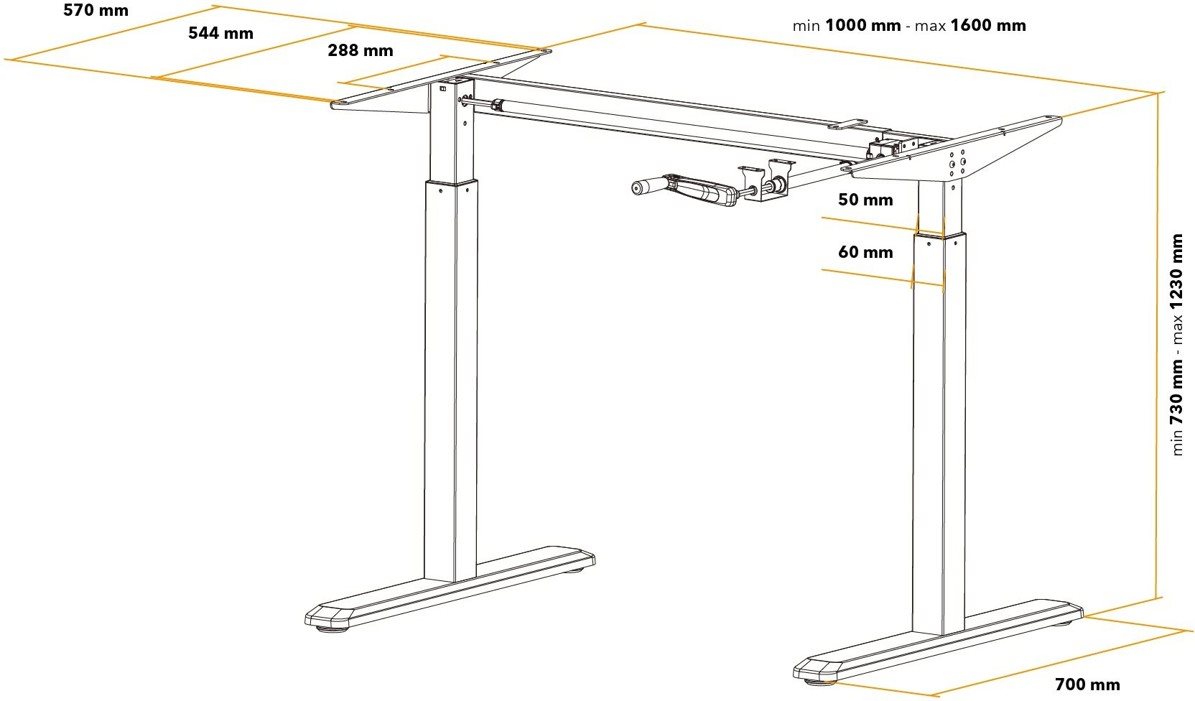 AlzaErgo Table ET3