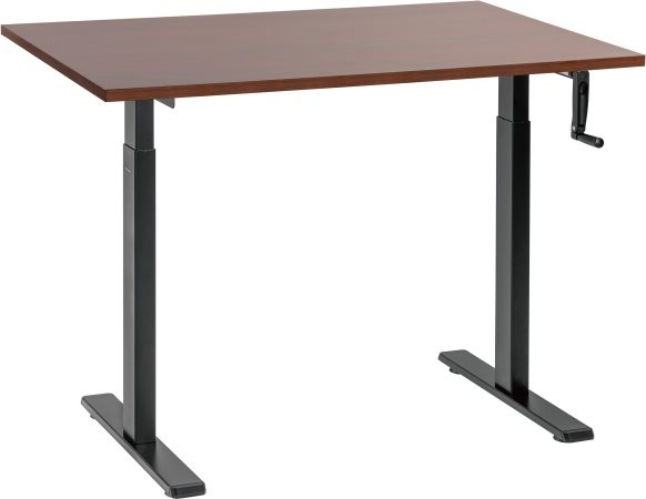 Výškovo nastaviteľný stôl AlzaErgo Table ET3 Essential čierny