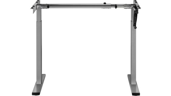 Výškovo nastaviteľný stôl AlzaErgo Table ET3 Essential sivý