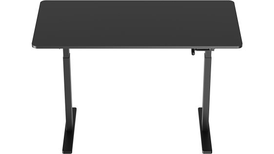 Výškovo nastaviteľný stôl AlzaErgo Table ET5 AiO Essential 120×60 cm biely