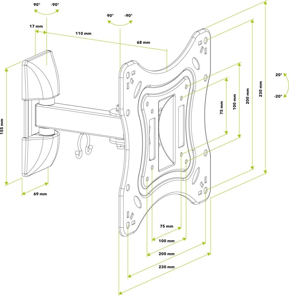 AlzaErgo M155B Allround