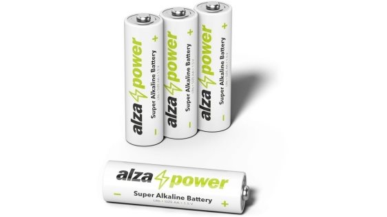 AlzaPower Super Alkaline LR6 (AA) Einwegbatterien 4 Stück