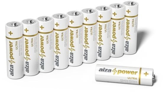 AlzaPower Ultra Alkaline LR6 (AA) Einwegbatterien 10 Stück