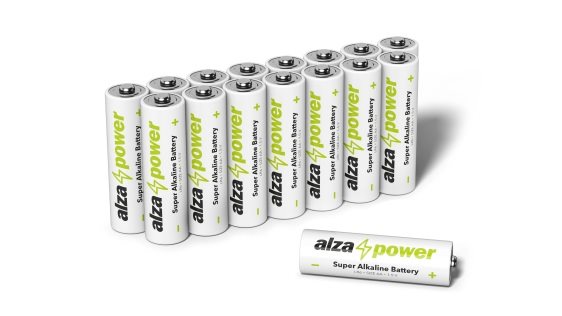 AlzaPower Super Alkaline LR6 (AA) Einwegbatterien 16 Stück