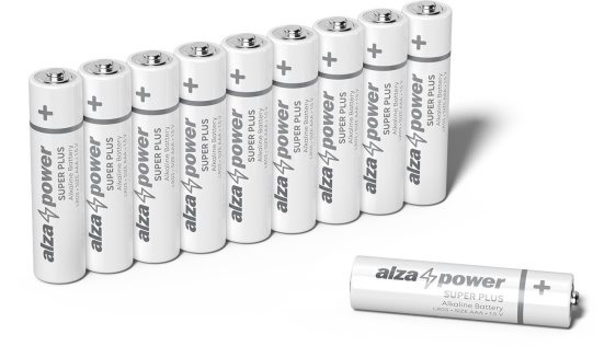 Einweg-AlzaPower Super Plus Alkaline LR03 (AAA) 10 Stück