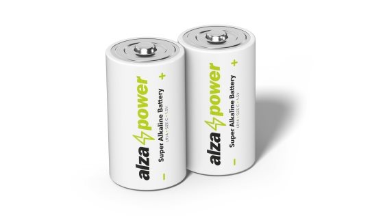  Jednorazová C batéria AlzaPower Super Alkaline LR14 (C) 2 ks