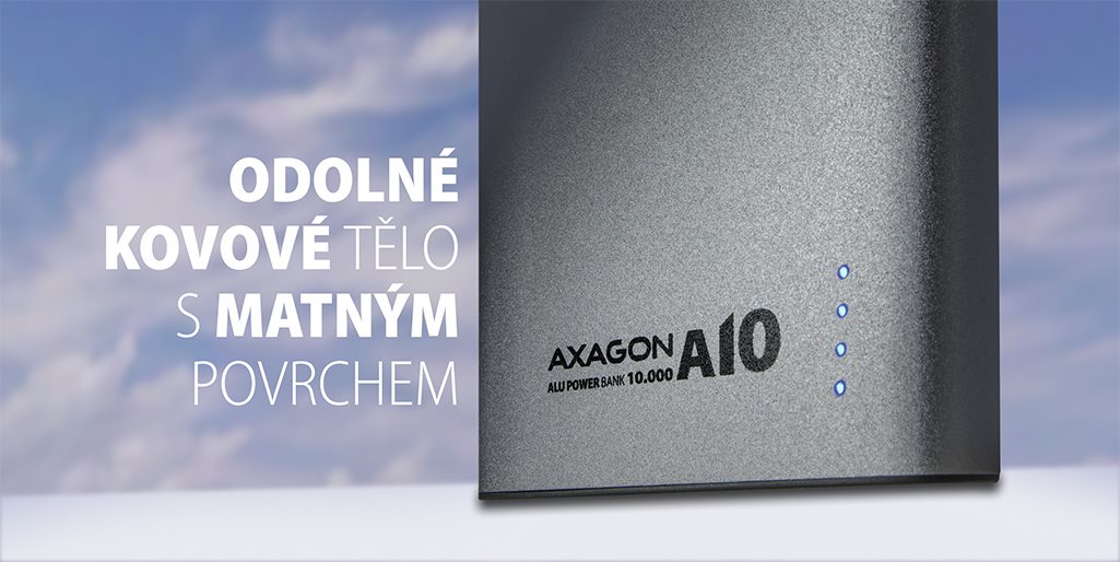 AXAGON PWB-A10 ALU POWER BANK AXAGON PWB-A10 ALU POWER BANK