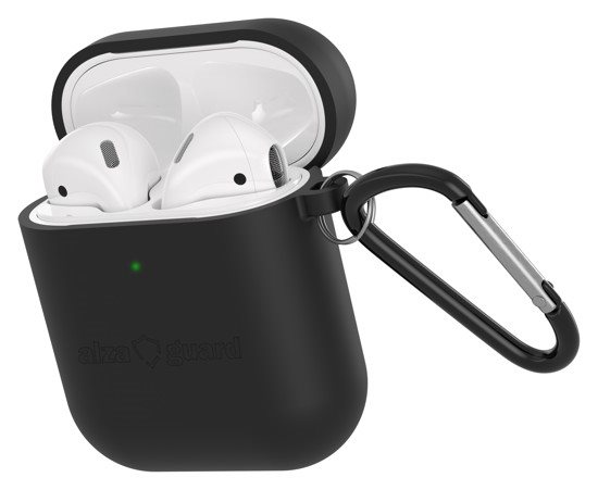 AlzaGuard Premium Silicon Case for Airpods 1st and 2nd Gen