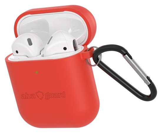 AlzaGuard Premium Silicon Case for Airpods 1st and 2nd Gen