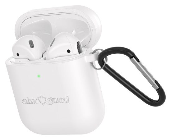 AlzaGuard Premium Silicon Case for Airpods 1st and 2nd Gen