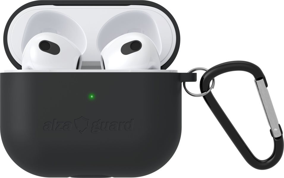 Pouzdro na sluchátka AlzaGuard Skinny Silicone Case pro Airpods 2021