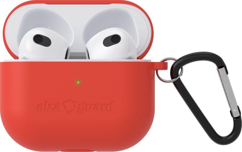 Pouzdro na sluchátka AlzaGuard Skinny Silicone Case pro Airpods 2021