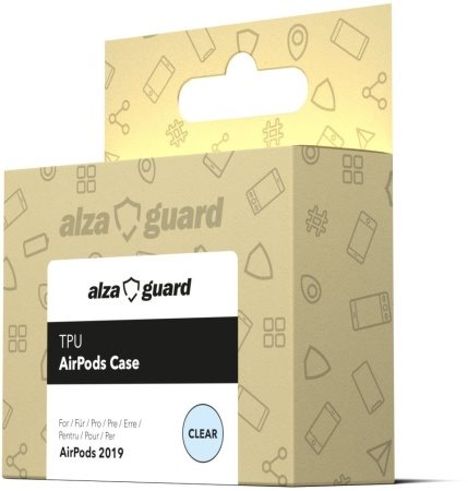 AlzaGuard Crystal Clear TPU Case for AirPods 1st and 2nd generation