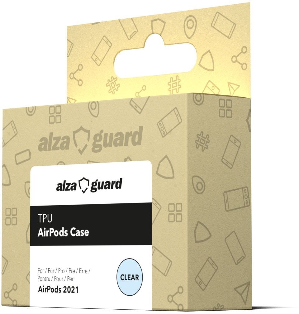 AlzaGuard Crystal Clear TPU Case for AirPods 2021 AlzaGuard Crystal Clear TPU Case for AirPods 2021