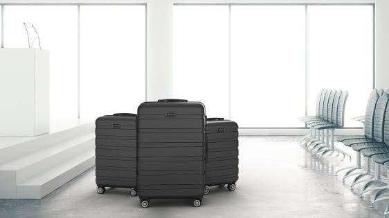 Sada kufrov AlzaGuard Traveler Suitcase, 3pcs set 