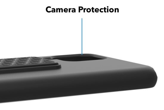 AlzaGuard Liquid Silicon Case with Stand Samsung Galaxy A12
