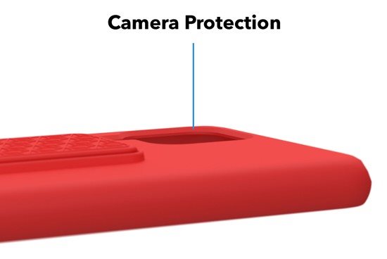 AlzaGuard Liquid Silicon Case with Stand Samsung Galaxy A12