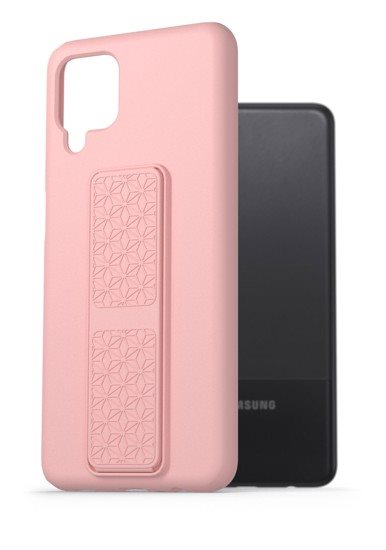 AlzaGuard Liquid Silicon Case with Stand Samsung Galaxy A12