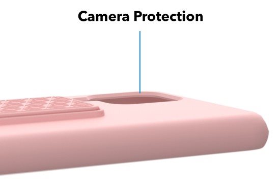 AlzaGuard Liquid Silicon Case with Stand Samsung Galaxy A12