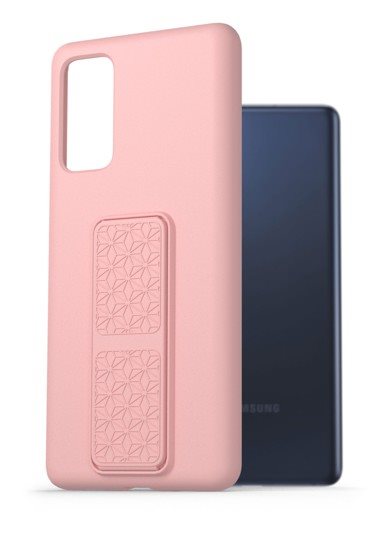 AlzaGuard Liquid Silicon Case with Stand Samsung Galaxy S20 FE