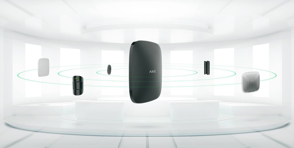 Alarm Ajax StarterKit Plus Black domovní