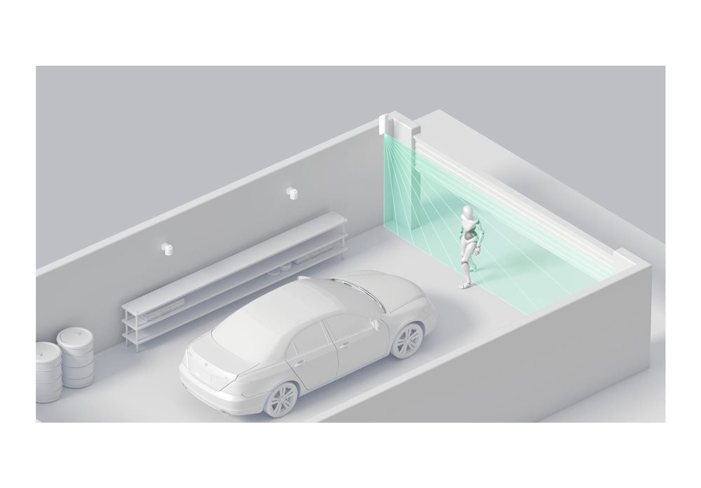 Ajax MotionProtect Curtain Black motion sensor
