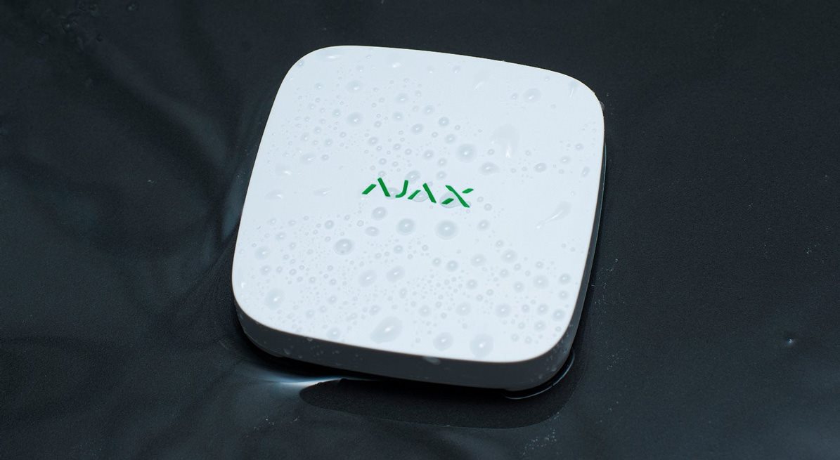 Ajax LeaksProtect White Water Leak Detector Ajax LeaksProtect White Water Leak Detector