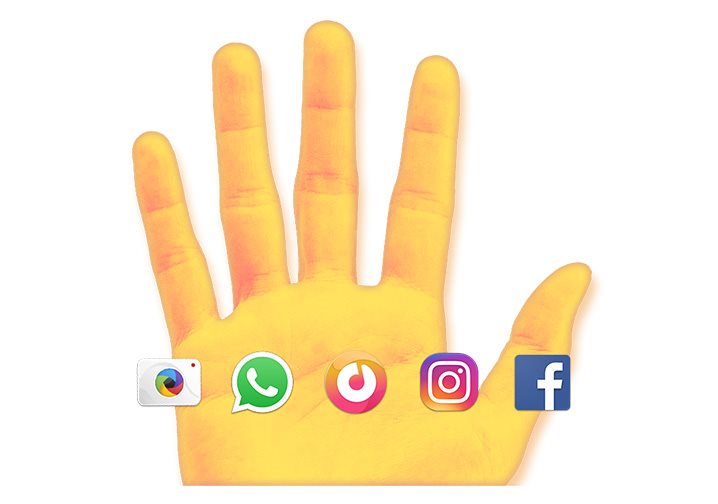 Fingerprint reader Zabezpečení telefonu