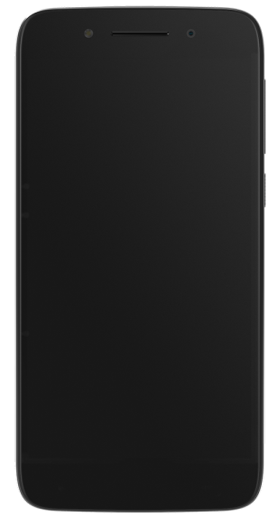 Přední strana telefonu Alcatel IDOL 5 6058D Metal Black