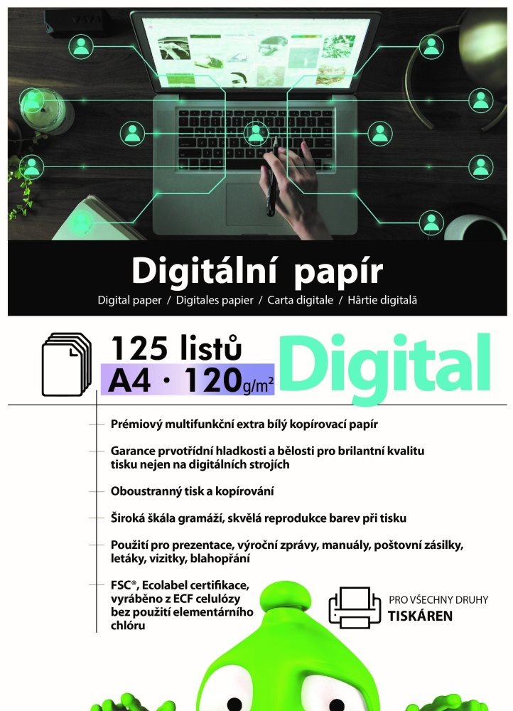 Alza Digital A4 120g - 125 listov