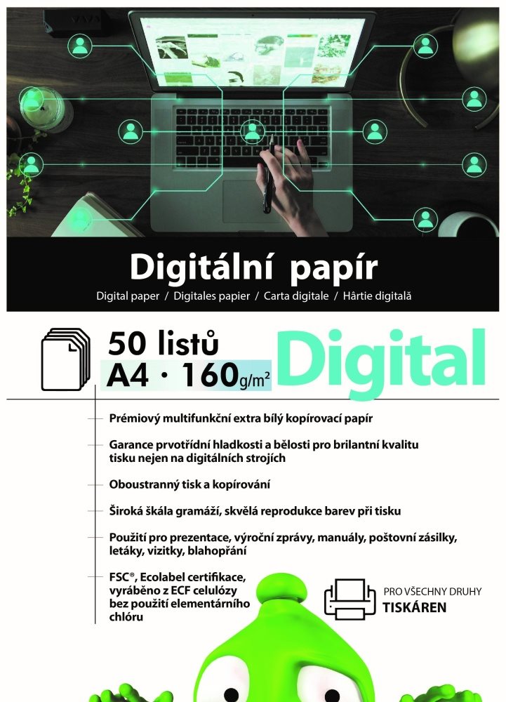 Alza Digital A4 160g - 50 listov