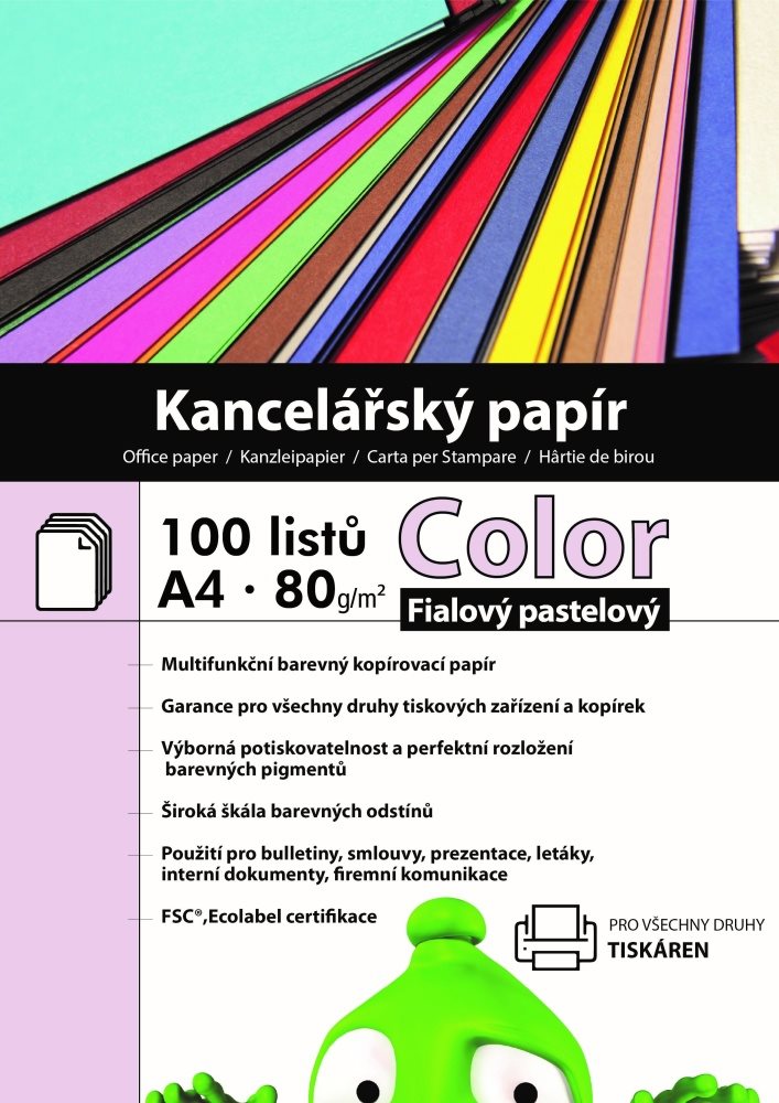 Alza Color A4 Purple 