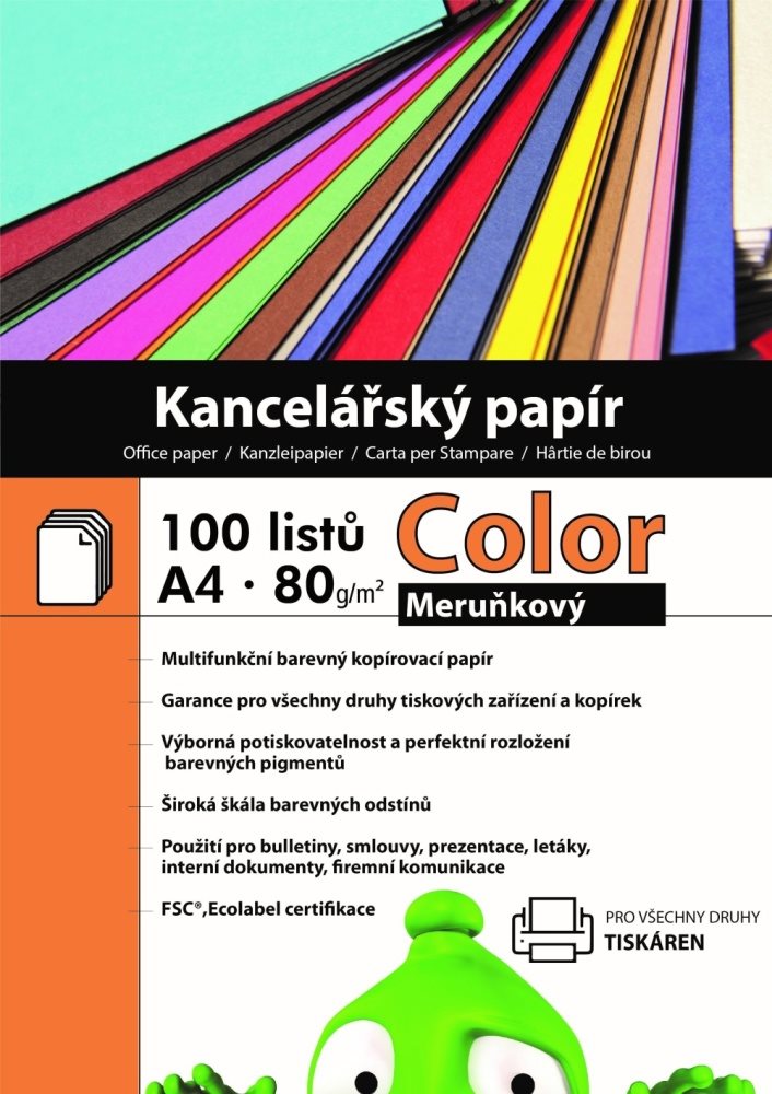 Alza Color A4 Apricot Alza Color A4 Apricot