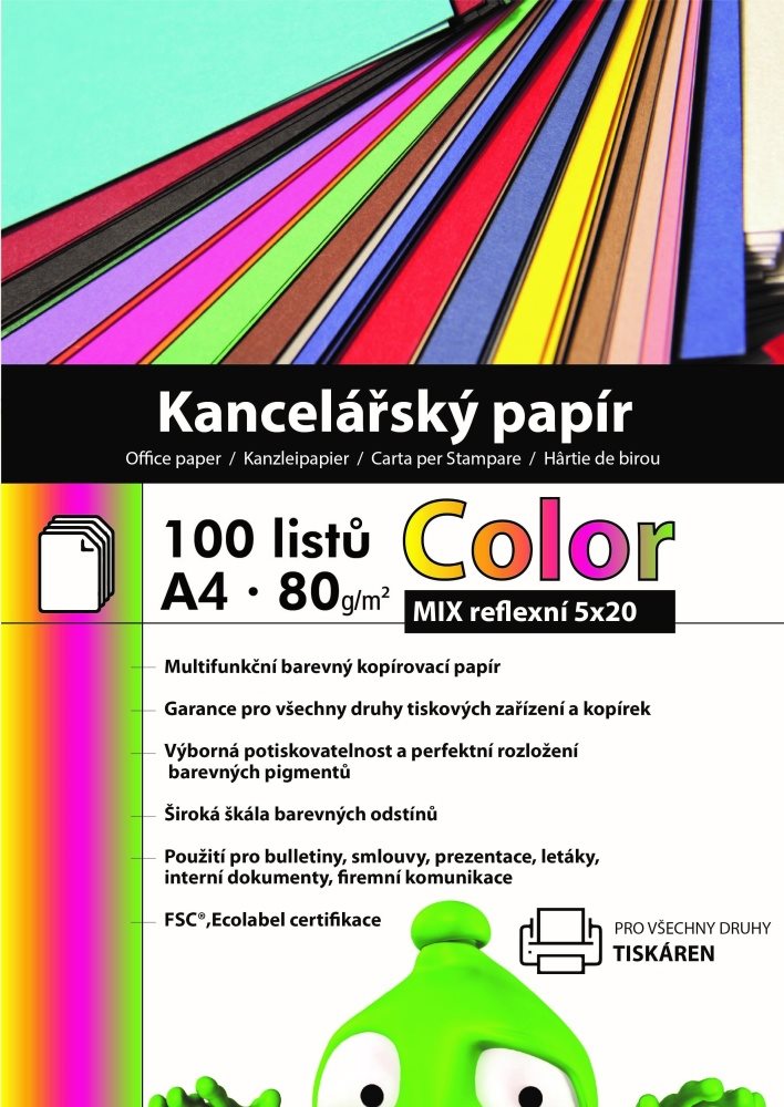 Alza Color A4 MIX Reflective Alza Color A4 MIX Reflective