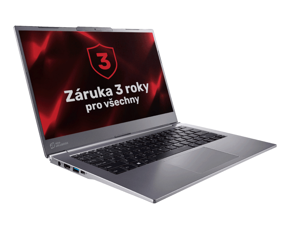 Ultrabook Alza Ultrabook Gray all-metal