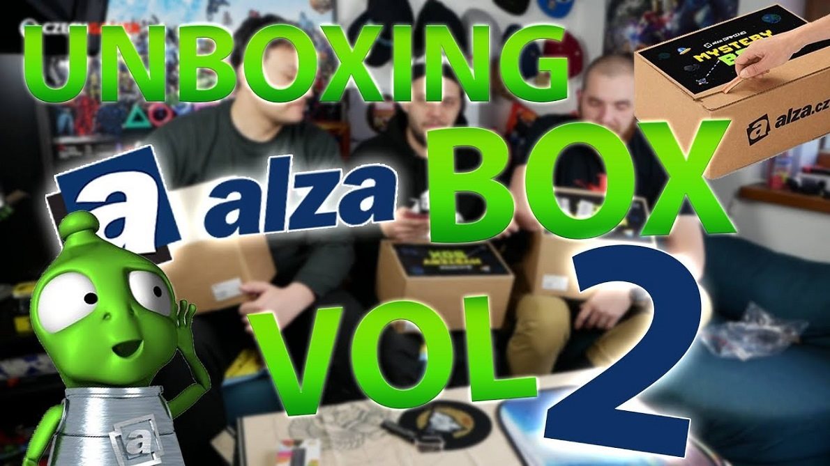  Mystery Box Alza Mystery Box samolepky