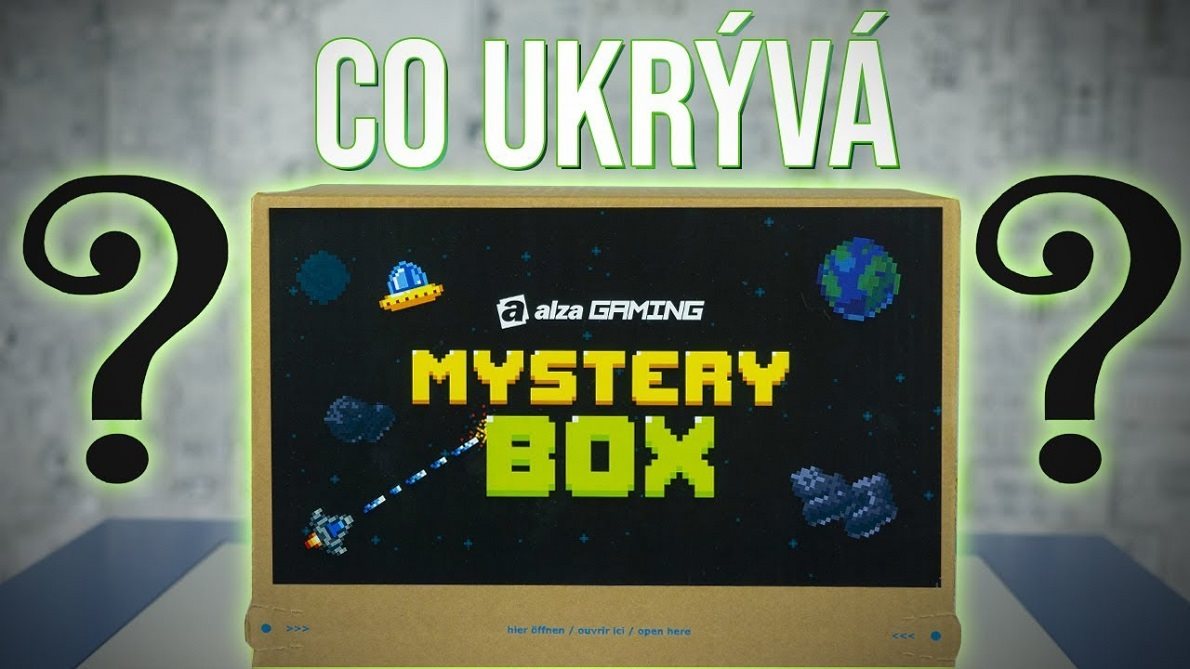  Mystery Box Alza Mystery Box samolepky