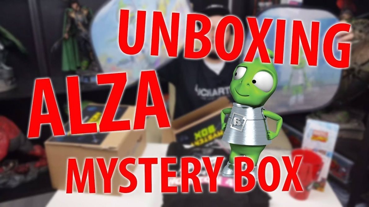  Mystery Box Alza Mystery Box samolepky