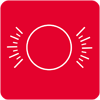 If you turn off the cooking zone, the letter H lights up. This indicates that the zone is still hot.
