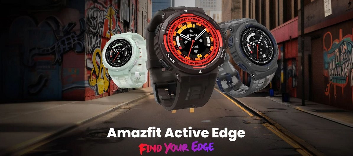 Elegantné smart hodinky Amazfit Active Edge