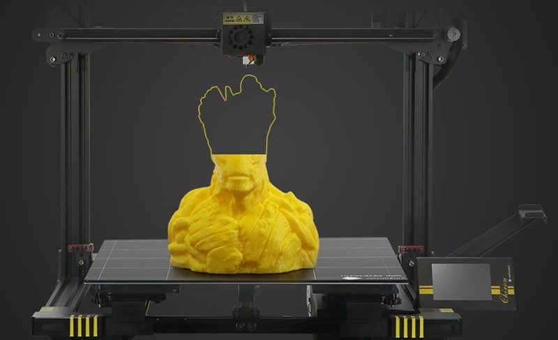 Anycubic Large Size Chiron Automatischer Wiederaufnahmedruck