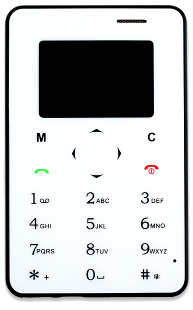 Water 5C Micro Black Apei 5C Micro černý - pohled zepředu