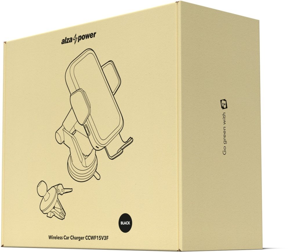 AlzaPower WF200 Wireless Car Charger