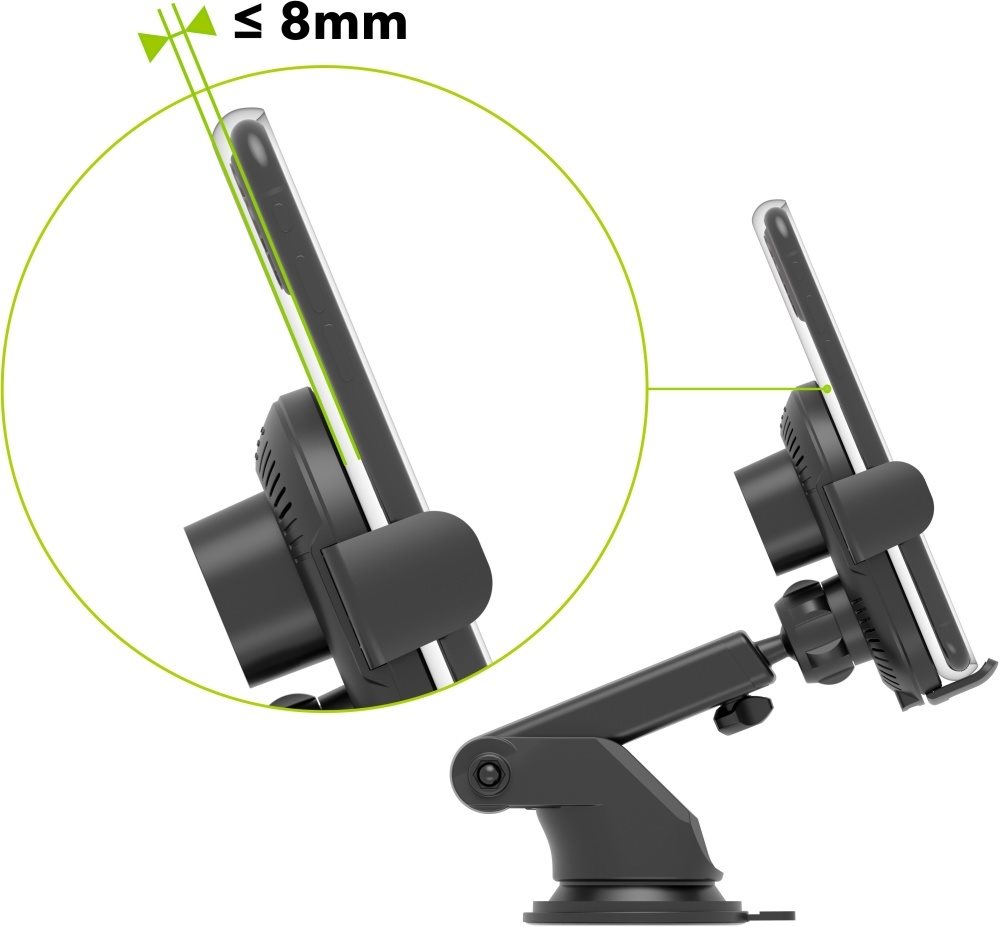 AlzaPower WF300 Wireless Car Charger 15W 