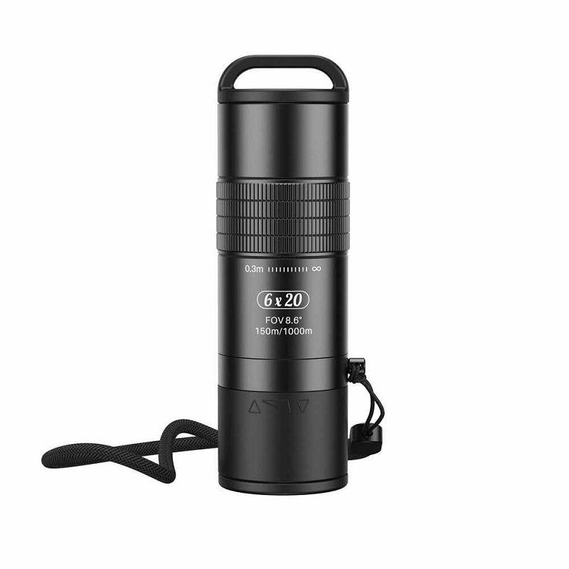 Apexel 0.3M Close Focus Monocular Telescope 6X20